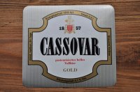 チェコ・古いお酒のラベル/CASSOVAR