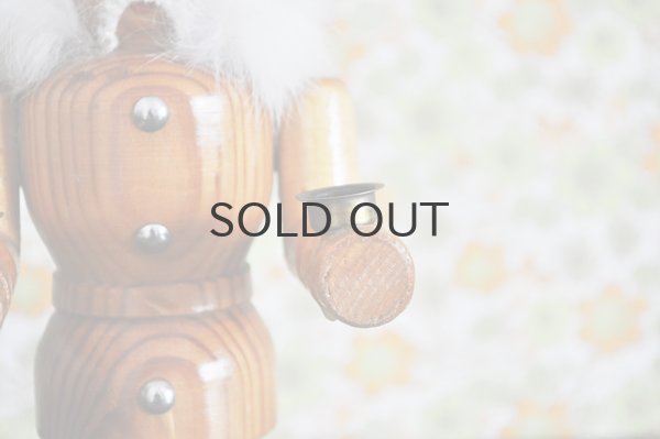 画像5: ◆50%off◆ドイツ・ヴィンテージ木製兵隊さんのキャンドルスタンド/2灯