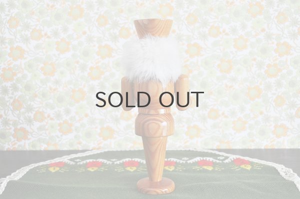 画像3: ◆50%off◆ドイツ・ヴィンテージ木製兵隊さんのキャンドルスタンド/2灯