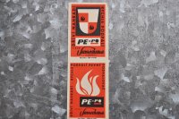 チェコ・マッチラベル PE-PO/2枚