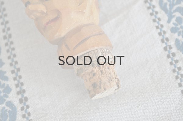 画像6: ドイツ・ヴィンテージ ボトルセーバー(栓)/男女の顔