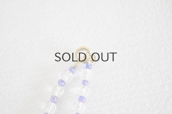 画像4: ◆50%off◆チェコ・ヴィンテージ ボヘミアガラスのネックレス/ブルー