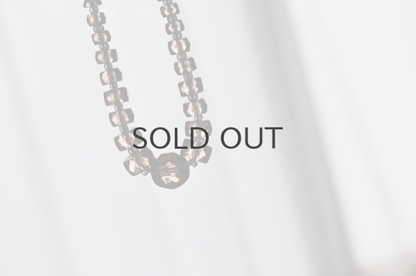 画像5: ◆50%off◆チェコ・ヴィンテージ ボヘミアガラスのネックレス/ピンク