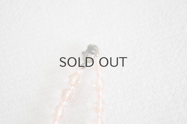 画像4: ◆50%off◆チェコ・ヴィンテージ ボヘミアガラスのネックレス/ピンク