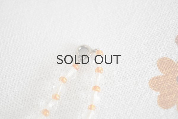 画像4: ◆50%off◆チェコ・ヴィンテージ ボヘミアガラスのネックレス/アンバー