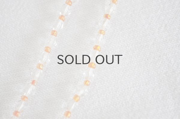 画像3: ◆50%off◆チェコ・ヴィンテージ ボヘミアガラスのネックレス/アンバー