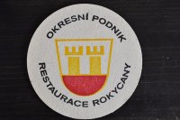 チェコ・古いペーパーコースター/OKPESNI PODNIK