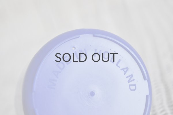 画像5: ◆50%off◆オランダ・ヴィンテージ プラスチックホルダー付きグラス/ブルー