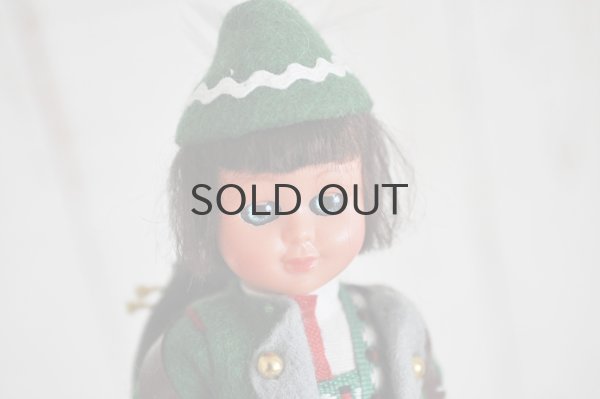 画像4: ドイツ・ヴィンテージ チロル人形/クローズアイ