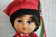画像2: ドイツ・ヴィンテージ民族衣装のゴム人形/女の子 (2)