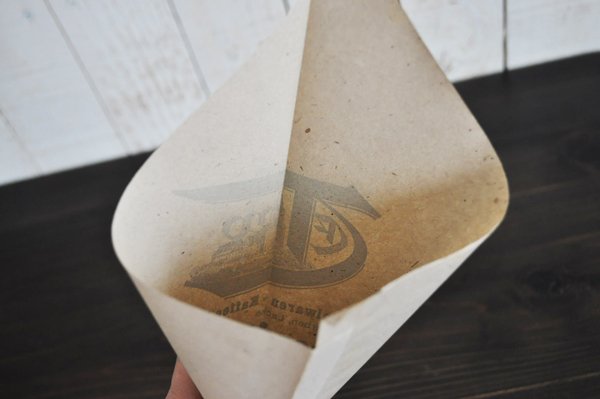 画像4: ドイツ・DDR時代（旧東ドイツ）の三角紙袋/EduardTröger/珈琲豆3枚セット