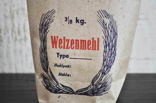 画像2: ドイツ・DDR時代（旧東ドイツ）の紙袋/Weizenmehl（小麦粉）