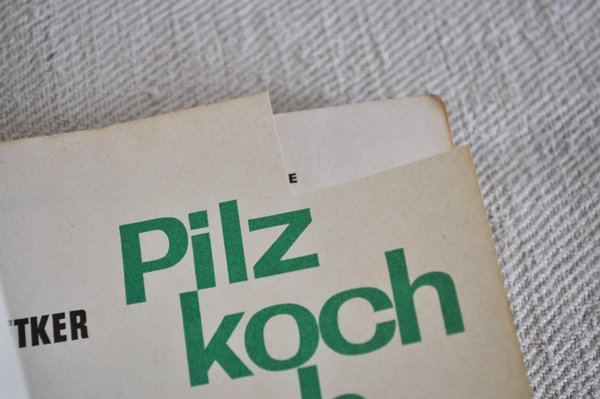 画像3: ドイツ・DDR(旧東ドイツ時代)きのこの本/Pilz kochbuch 1963