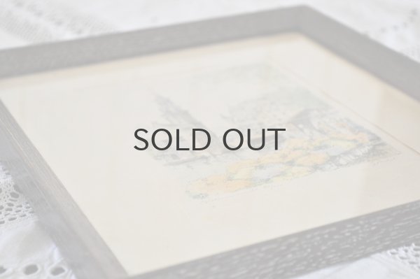 画像3: オランダ・ ヴィンテージ 木製フレーム飾り/風景画