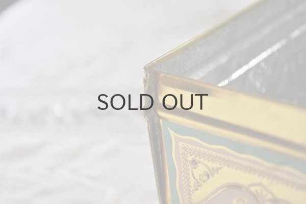 画像6: ドイツ・ヴィンテージ TIN缶/ゴールド/留め金付