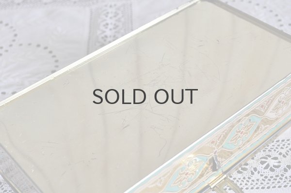 画像7: ドイツ・ヴィンテージ TIN缶/ゴールド/留め金付