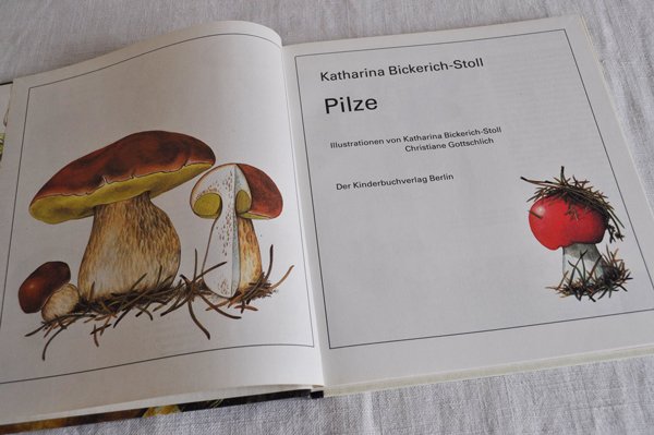画像2: ドイツ・DDR（東ドイツ時代）きのこ図鑑 Pilze1986年