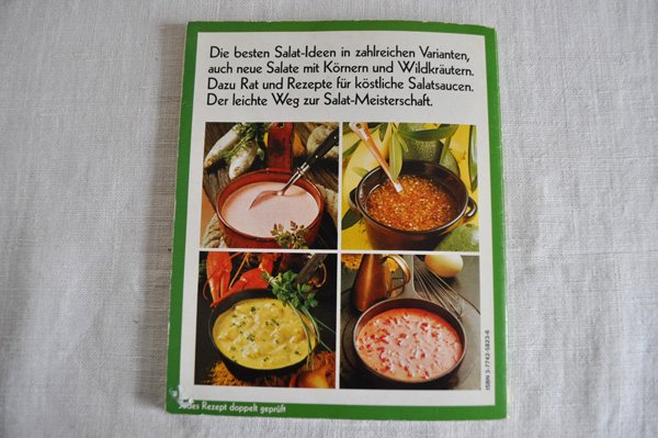 画像7: ドイツ・料理本Bunte Salate mit Variationen(カラフルなサラダ)1984年