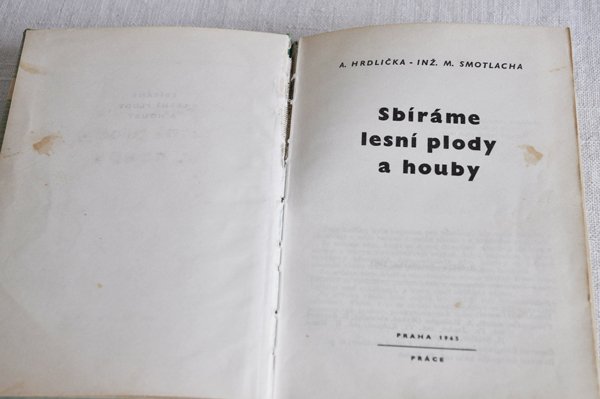 画像2: チェコ・きのことベリーの図鑑 Plody a houby　1965年