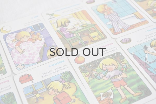 画像4: ドイツ・ヴィンテージ カードゲーム/絵合わせ/子供