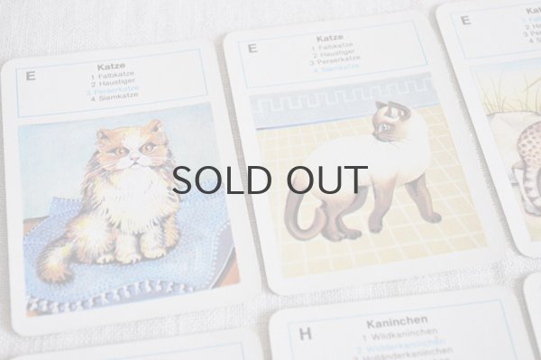 画像5: ドイツ・ヴィンテージ カードゲーム/絵合わせ/動物