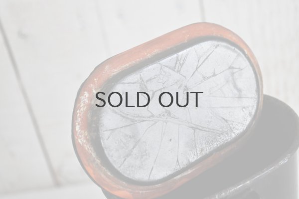 画像5: チェコ・ヴィンテージ黒ホーローキャニスター/筒/A