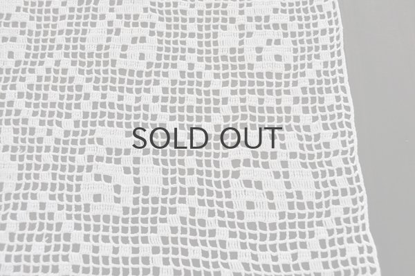 画像5: ドイツ・ヴィンテージ 手編みレースのテーブルランナー