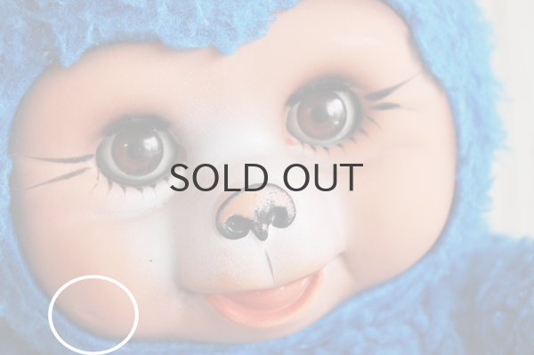 画像6: ドイツ・DDR（東ドイツ）ヴィンテージ ラバーフェイスドール/クローズアイ/ブルー