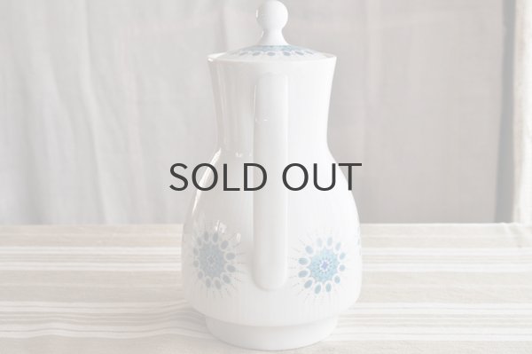 画像3: ドイツ・Winterling　ティーポット/水色丸模様