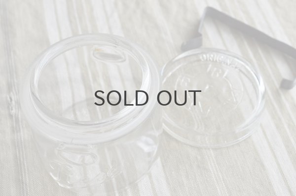 画像3: フランス・アンティーク 蓋付きガラスジャー（瓶）/REXREX