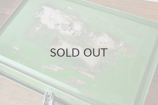 画像6: ドイツ・ヴィンテージTIN缶/Kraftwagen-Verbandkasten/グリーン