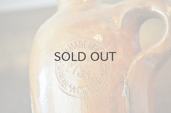 画像6: ドイツ・アンティーク ストーンウエアリカーボトル