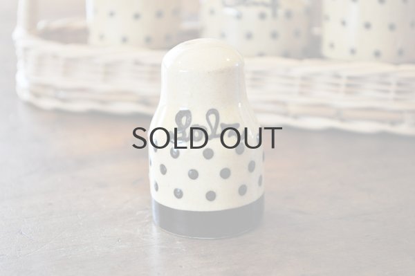 画像5: ドイツ・ヴィンテージ陶器のテーブルセット/かご付