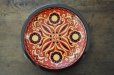 画像1: ドイツ・CP社 ヴィンテージ陶器の絵皿/フォークロア/赤 (1)