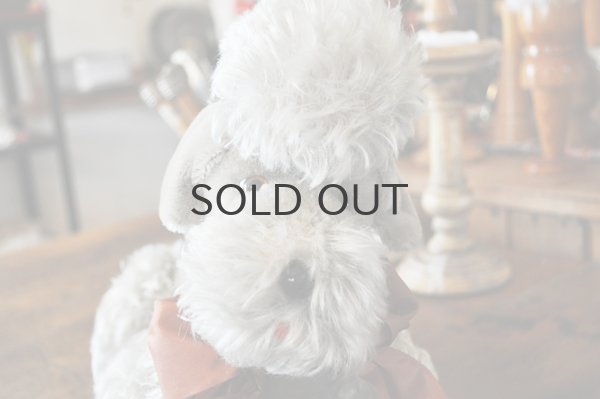 画像3: ドイツ・ヴィンテージ プードルのぬいぐるみ/グレージュ