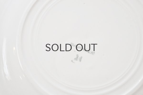 画像5: オランダ・ヴィンテージ HAARLEM スーププレート/ステンシルブルーチューリップ