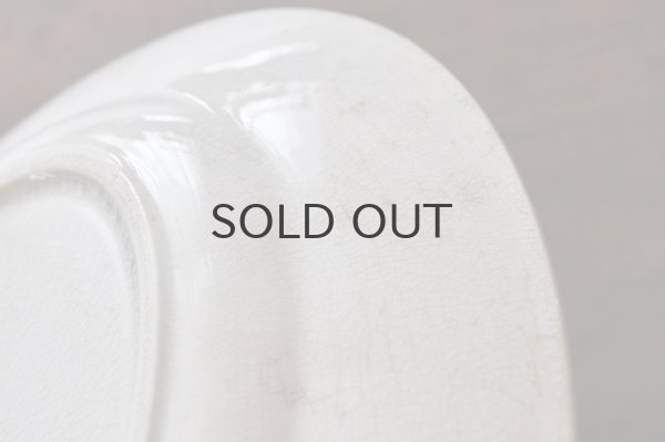 画像5: フランス・LUNEVILLE(リュネヴィル)K&G 楕円大皿/ステンシル