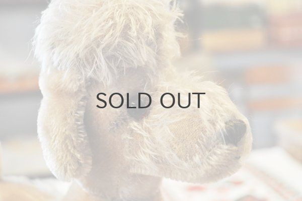 画像3: ドイツ・ヴィンテージ プードルのぬいぐるみ/シルバーベージュ