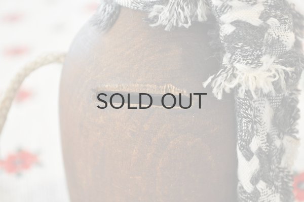 画像4: ドイツ・ヴィンテージ 木製貯金箱人形/鍵付き