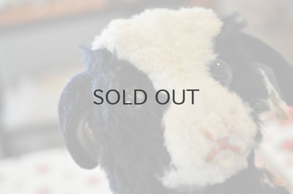 画像3: ドイツ・ヴィンテージ シュタイフ 牛のぬいぐるみ/ベル付