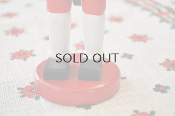 画像5: 【訳あり】ドイツ・ヴィンテージ木製くるみ割り人形/青