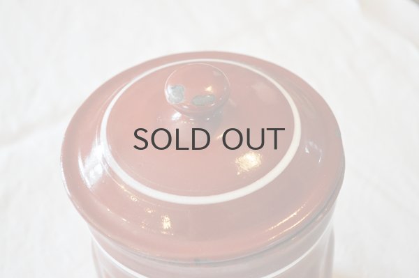 画像3: フランス・アンティーク ホーロー エナメル キャニスター/Sucre（砂糖）