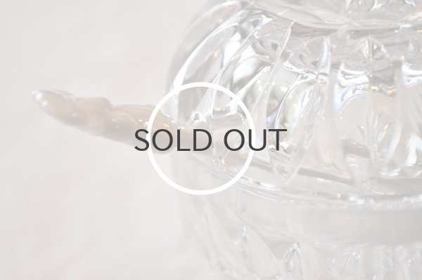 画像4: ドイツ・NACHTMANN クリスタルガラス/りんごのシュガーポット