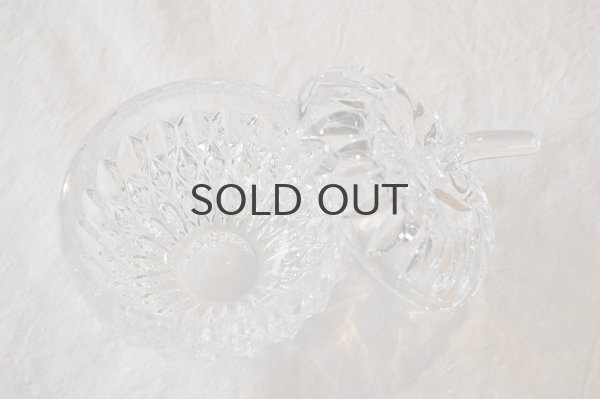 画像3: ドイツ・NACHTMANN クリスタルガラス/りんごのシュガーポット