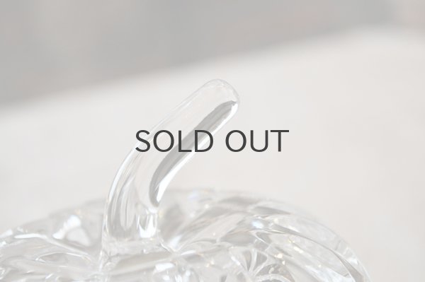 画像6: ドイツ・NACHTMANN クリスタルガラス/りんごのシュガーポット