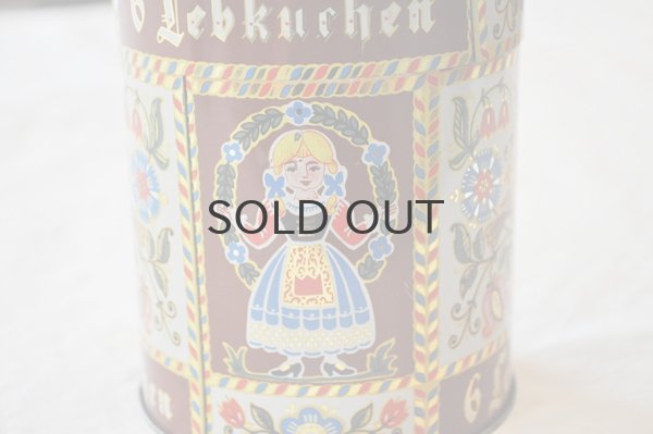 画像3: ドイツ・ヴィンテージTIN缶/Lebkuchen（レープクーヘン）/鳥・花