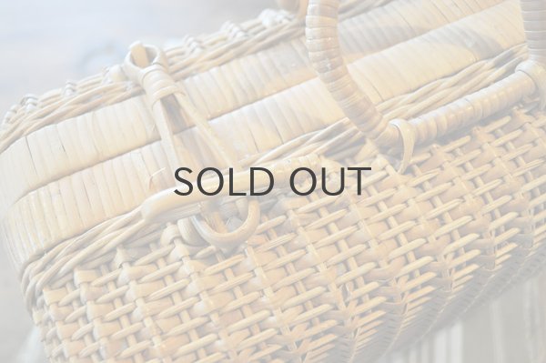 画像4: オランダ・アンティーク 小さなサイズのピクニックバスケット