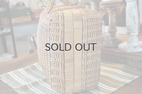 画像3: オランダ・アンティーク 小さなサイズのピクニックバスケット