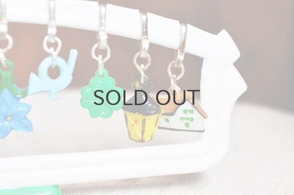 画像3: ドイツ・ヴィンテージグラスマーカーSet/スタンド付き(グリーン)