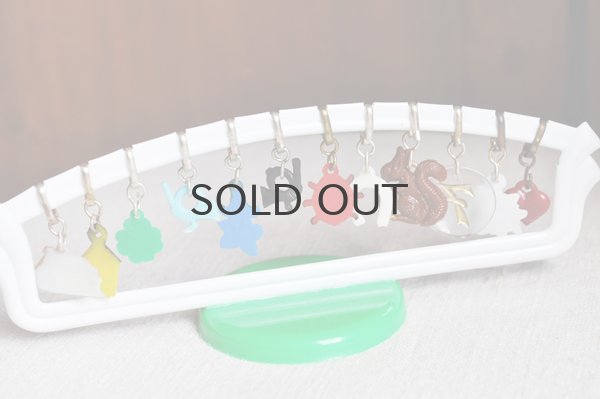 画像6: ドイツ・ヴィンテージグラスマーカーSet/スタンド付き(グリーン)